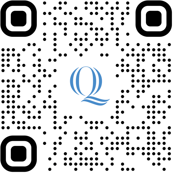 QR code for self-guided tour app